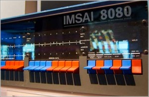 Closeup view of the IMSAI 8080